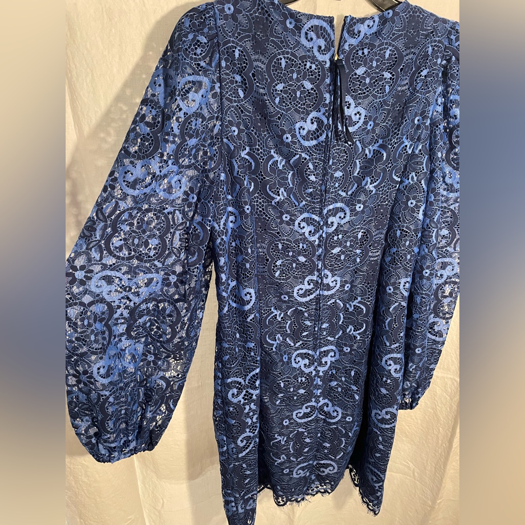 Boca Blue Lace Dress